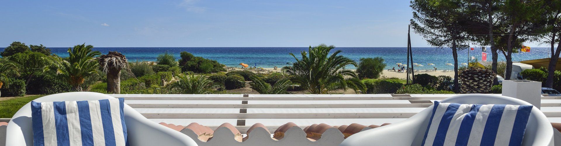 Villa Graziano | Dachterrasse mit Blick über die Costa Rei Dachterrasse Villa Graziano, Costa Rei