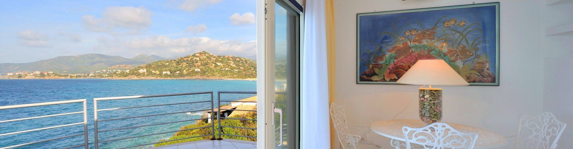 Apartment Azzurra | Paradisischer Meerblick von der Terrasse App. Azzurra