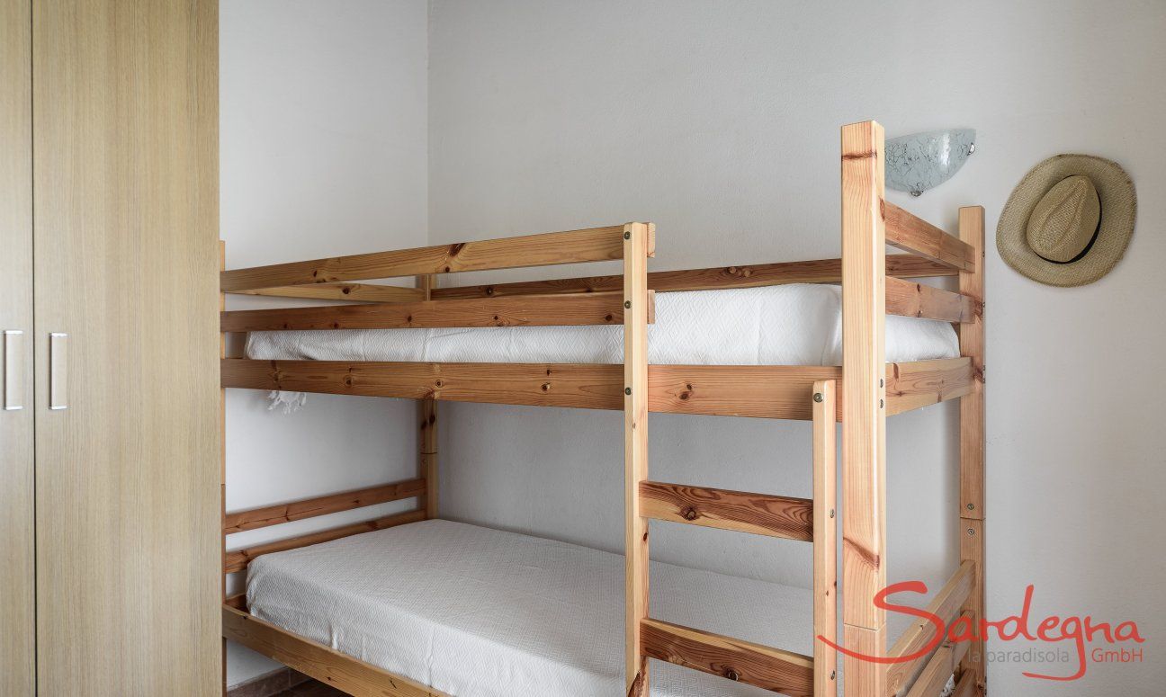 Villa Romana | Schlafzimmer 4 mit Hochbett Villa Romana, Costa Rei, Südsardinien