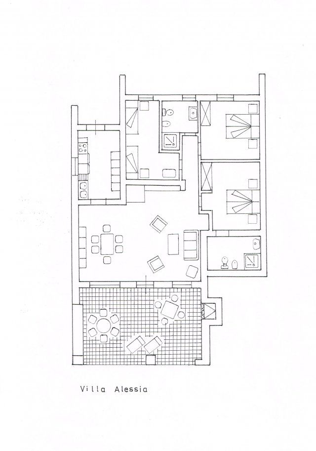 Villa Alessia | Grundriss Grundriss