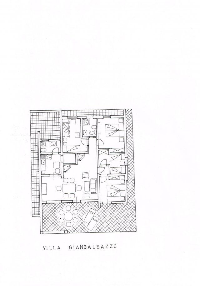 Villa Giangaleazzo | Grundriss Grundriss