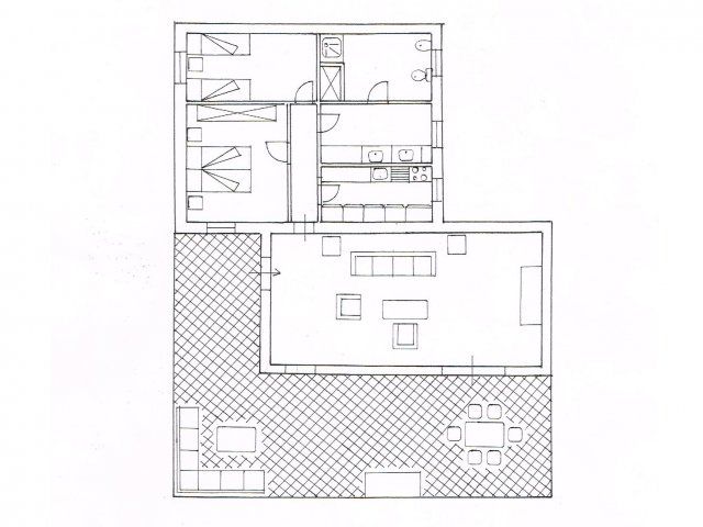 Apartment Country Club 1 | Grundriss/Ground plan Grundriss/Ground plan