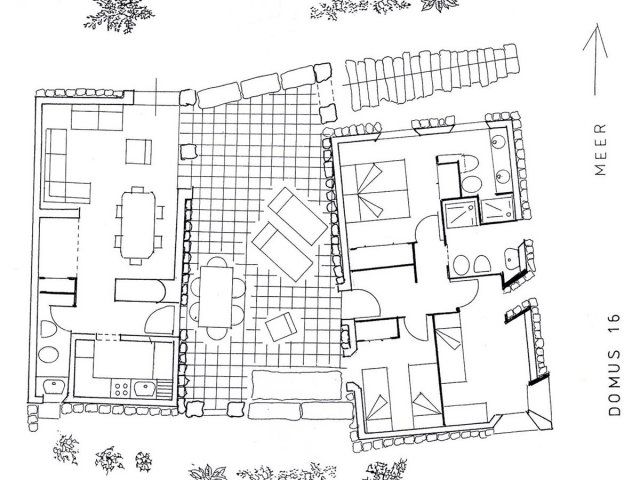 Penthouse Domus 16 | Grundriss Grundriss