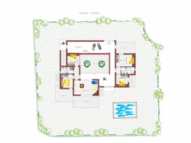 Villa Campidano 7 | Grundriss Grundriss Campidano 7