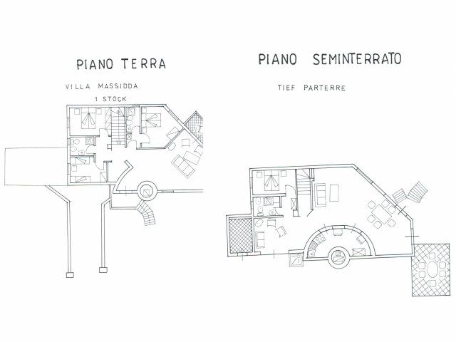 Villa Massidda | Grundriss Villa Massidda Grundriss Villa Massidda
