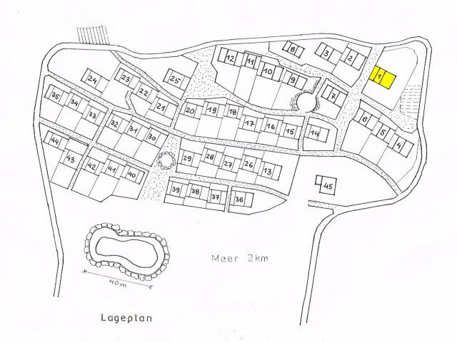 Li Conchi 1 | Lageplan der Anlage Li Conchi Sardinien