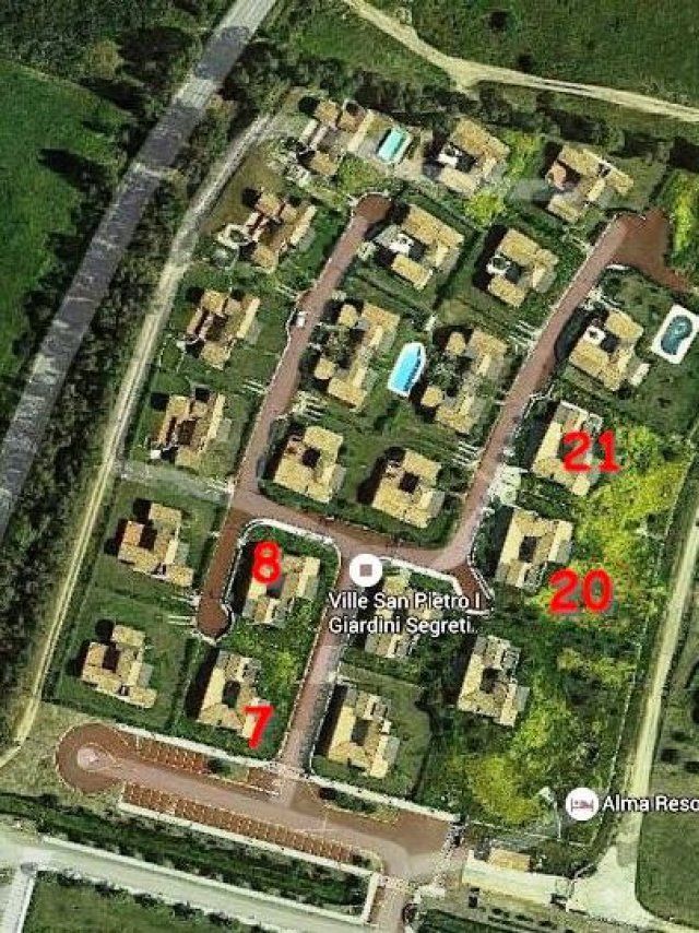 Villa Campidano 8 | Lage des Hauses in der Anlage Campidano Lage des Hauses