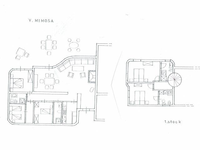 Villa Mimosa | Grundriss Villa Mimosa Grundriss Villa Mimosa