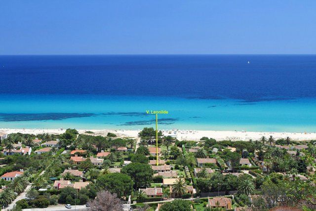 Villa Leonilde | Lage des Hauses an der Costa Rei Lage des Hauses an der Costa Rei