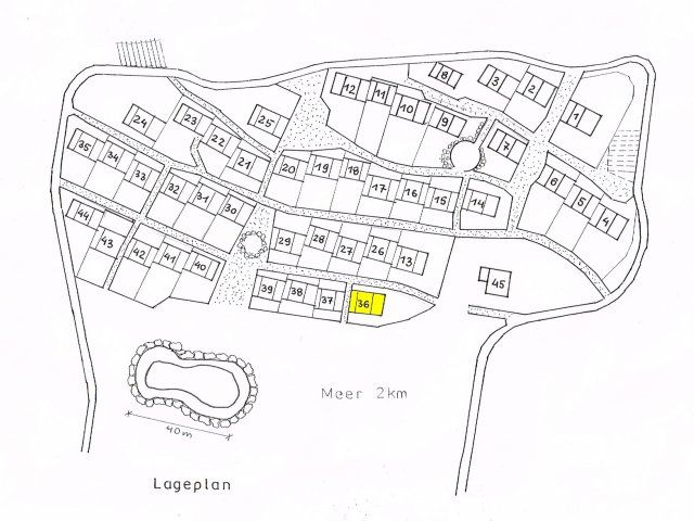 Li Conchi 36 | Position des Hauses in der Anlage Li Conchi Li Conchi 36 Lageplan