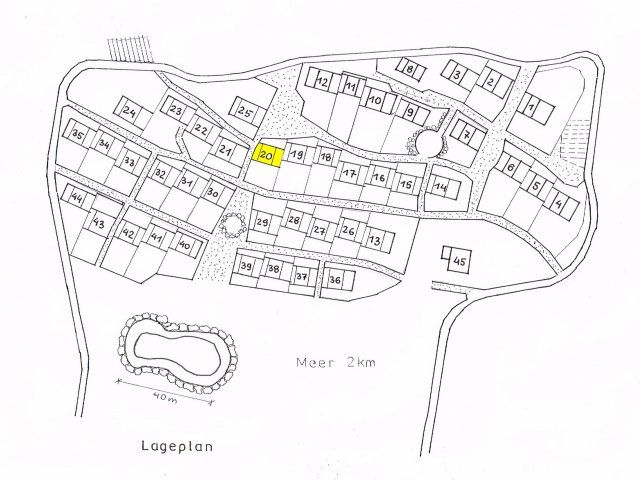 Li Conchi 20 | Lage des Hauses in der Anlage Li Conchi 20 Lageplan