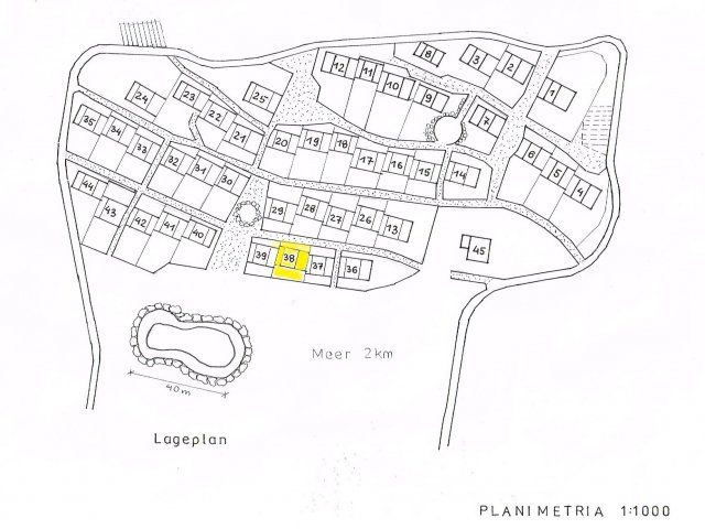 Li Conchi 38 | Position des Hauses in der Anlage Li Conchi Nr 38