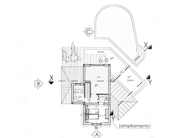 Villa del Campo | Grundriss Grundriss erster Stock