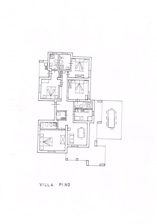 Villa Pino | Grundriss Villa Pino Grundriss Villa Pino