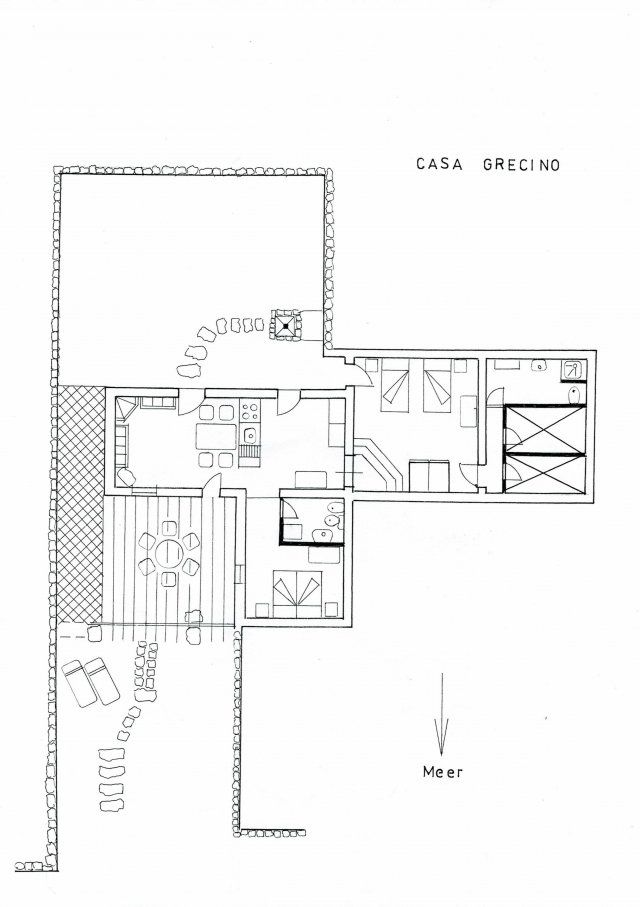 Casa Grecino | Grundriss Casa Grecino Grundriss Casa Grecino