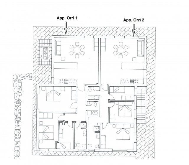 Apartment Orri 2 | Grundriss Grundriss
