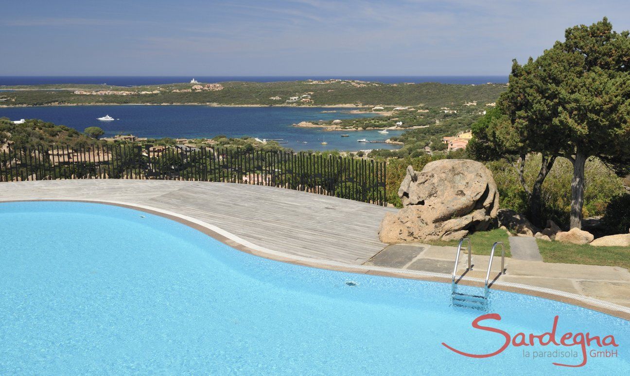 Villa Domus 17 | Pool mit freiem Blick zum Meer Pool