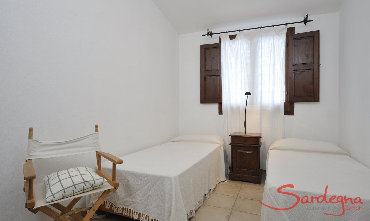 Villa Fiori 4 | Schlafzimmer 2 mit zwei Einzelbetten Schlafzimmer 2 mit zwei Einzelbetten