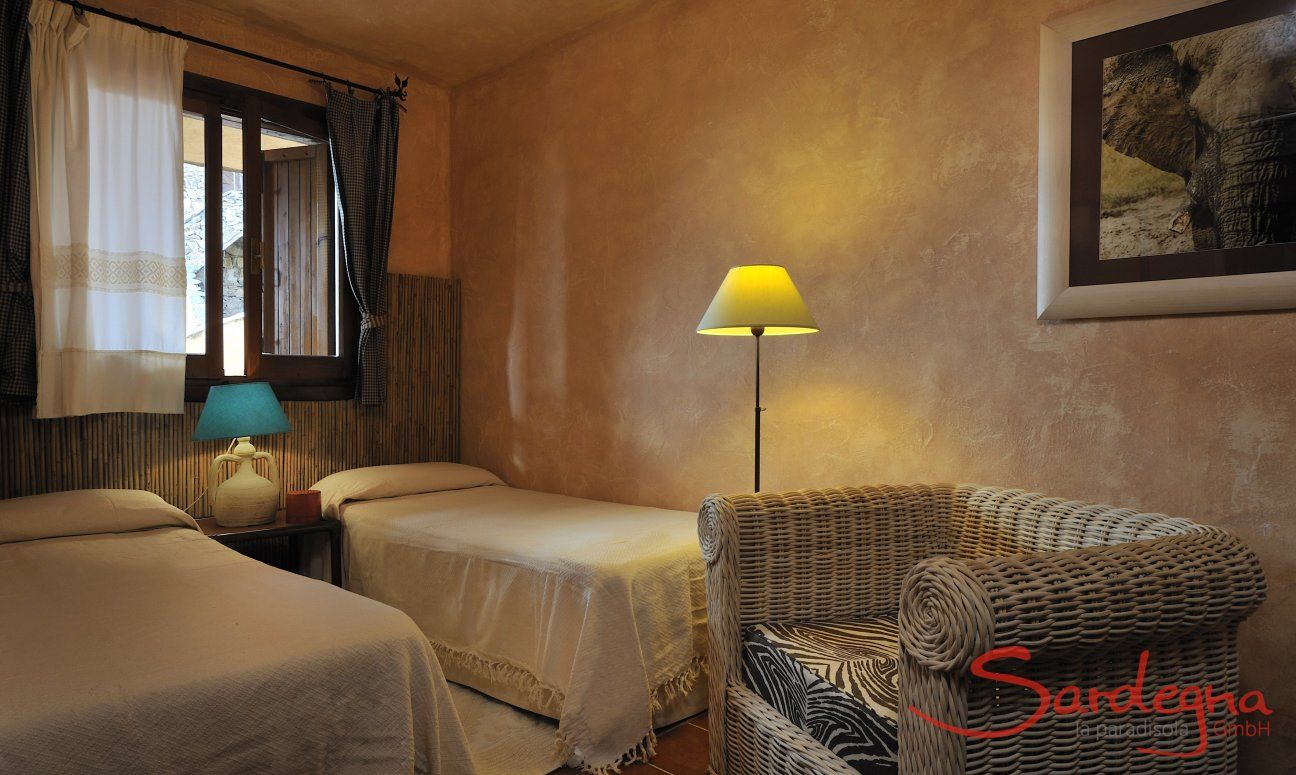 Apartment Country Club 1 | Schlafzimmer 2 mit Einzelbetten Schlafzimmer 2 mit Einzelbetten