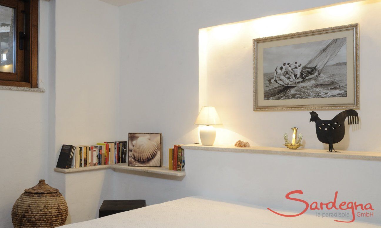 Villa Cala Ginepro | Schlafzimmer 3 (UG) mit Doppelbett Schlafzimmer 3 (UG) mit Doppelbett
