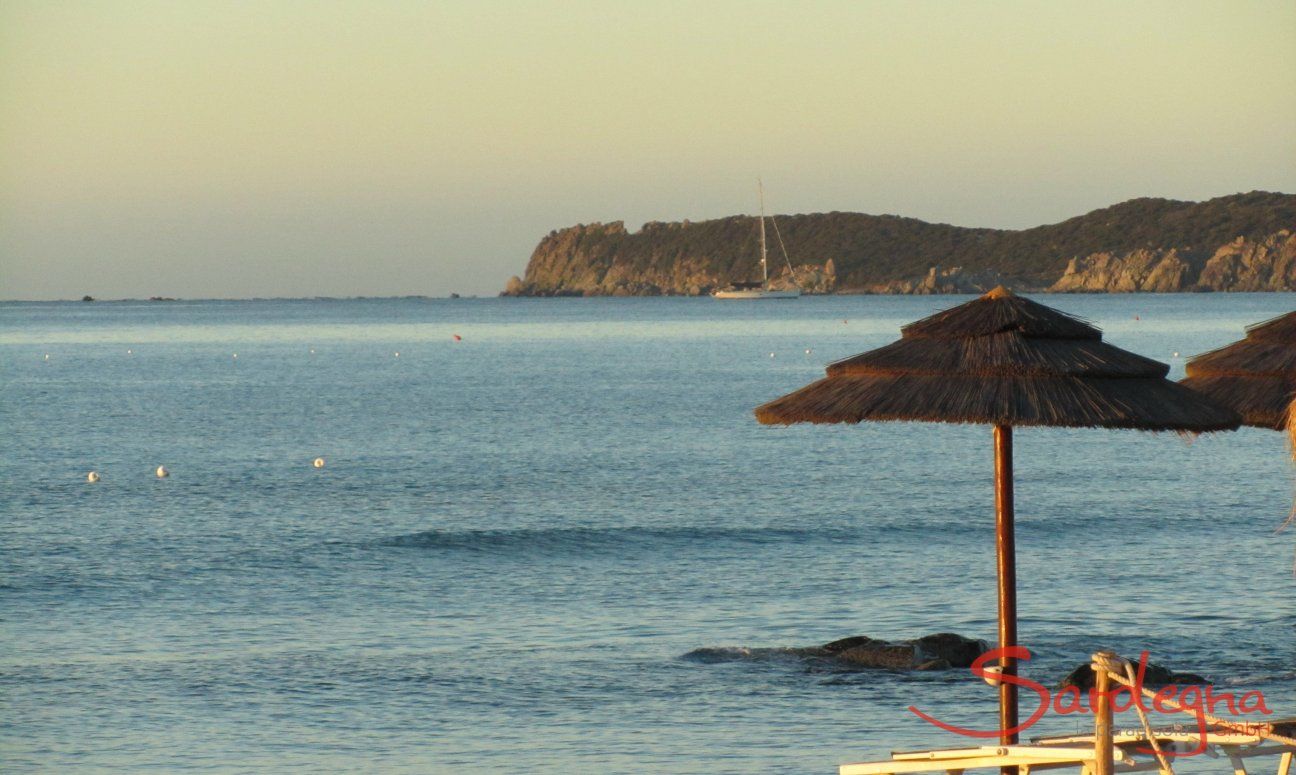 Villa Liliana | Abendstimmung am Strand vor dem Haus Am Strand vor dem Haus