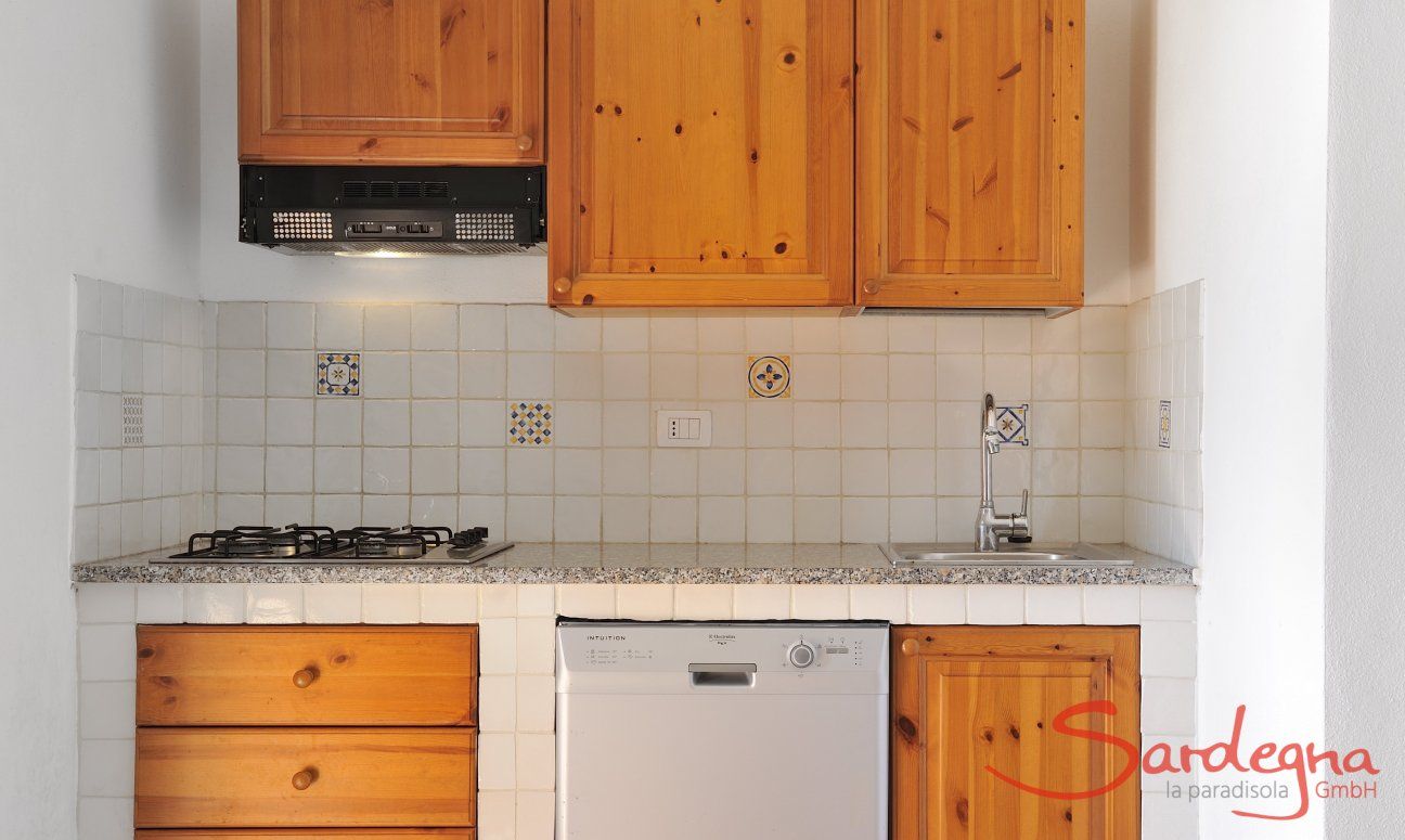 Apartment Castededdu 6 | Küche mit allen wichtigen Geräten Küche mit allen wichtigen Geräten