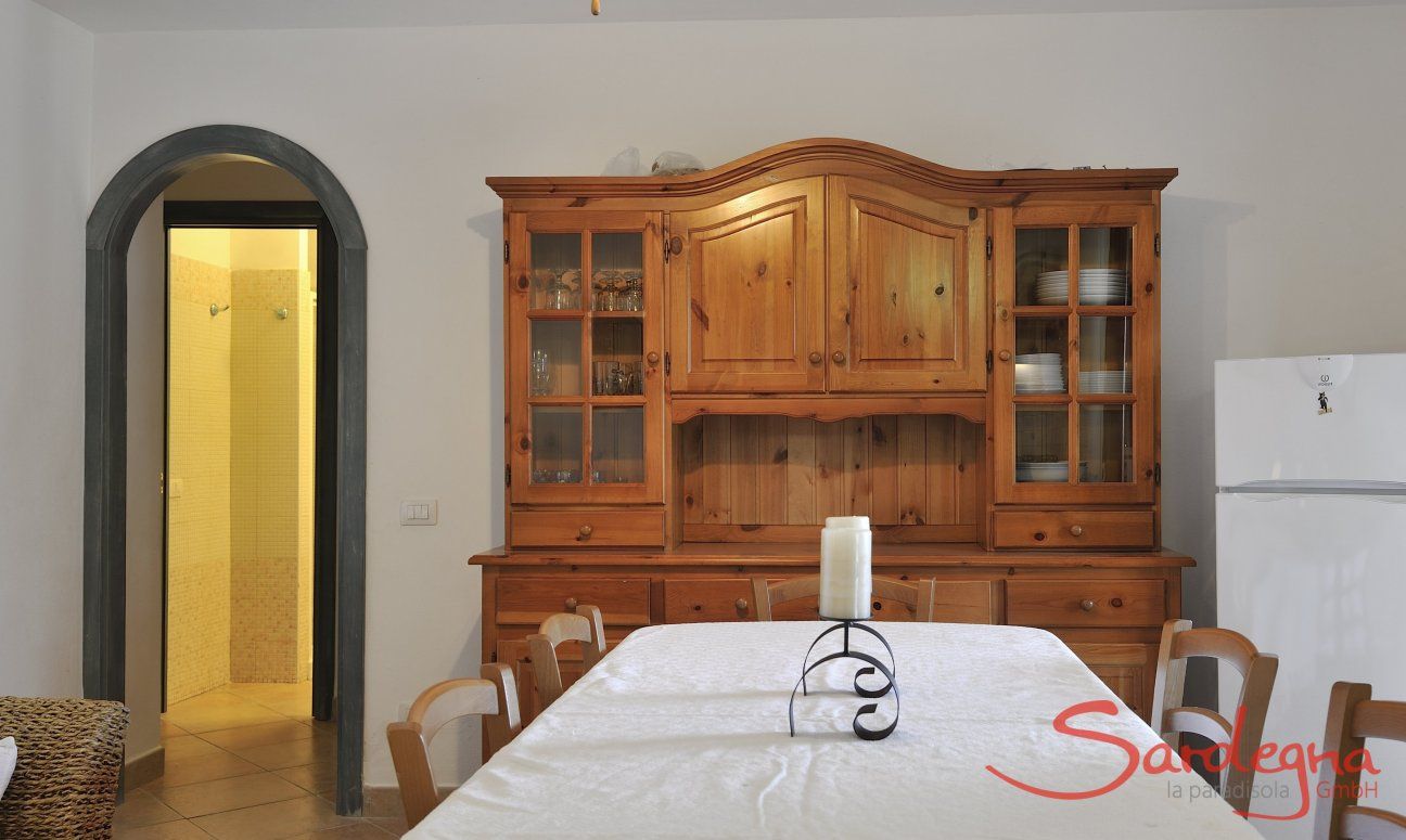 Apartment Castededdu 9 | Essbereich mit großem Tisch Essbereich mit großem Tisch