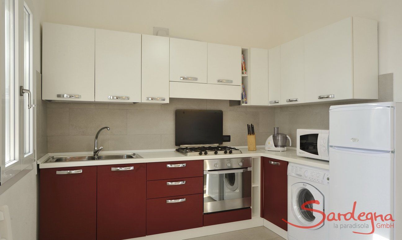 Apartment Cala Liberotto I | Vollausgestattete, moderne Küche Vollausgestattete, moderne Küche