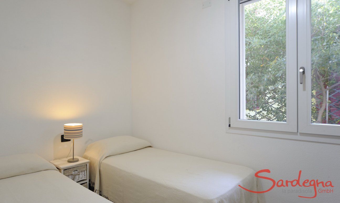 Apartment Cala Liberotto I | Schlafzimmer 3 mit Einzelbetten Schlafzimmer 3 mit Einzelbetten