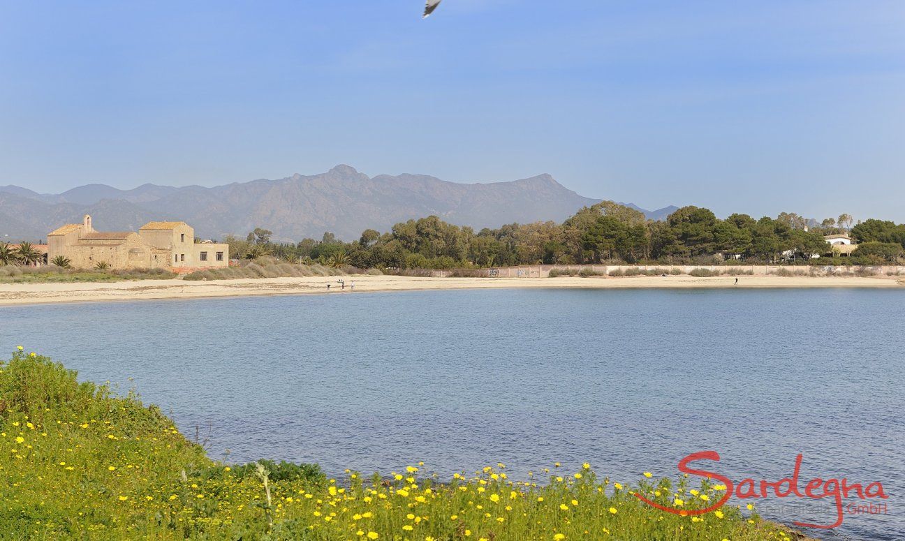 Casa Su Faru 2 | Blick auf Su Faru mit Strand Blick auf Su Faru mit Strand