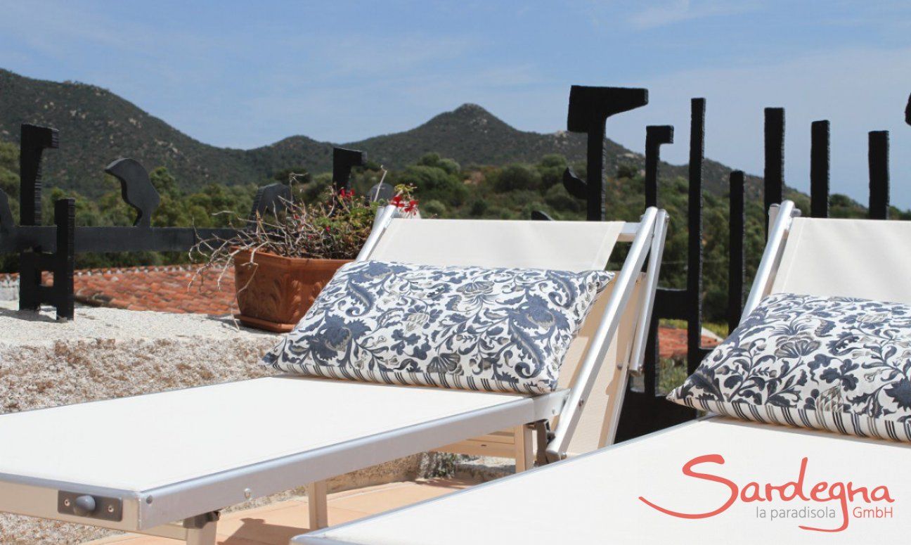 Li Conchi 29 | Sonne und Relax Sonnenliegen auf der Terrasse von Li Conchi 29