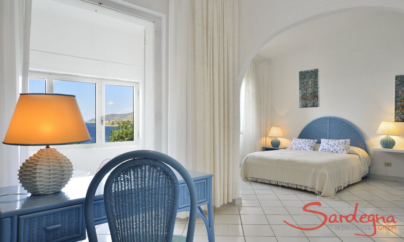 Villa Bella | Schlafzimmersuite 1 mit Meerblick Schlafzimmer 1 mit Meerblick Villa Bella