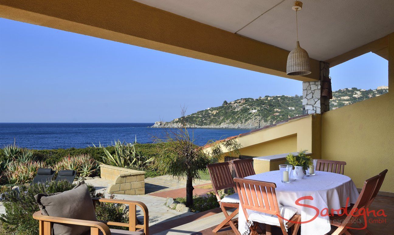 Villa delle Stelle | Terrasse mit Blick über die Bucht Terrasse mit Blick über die Bucht