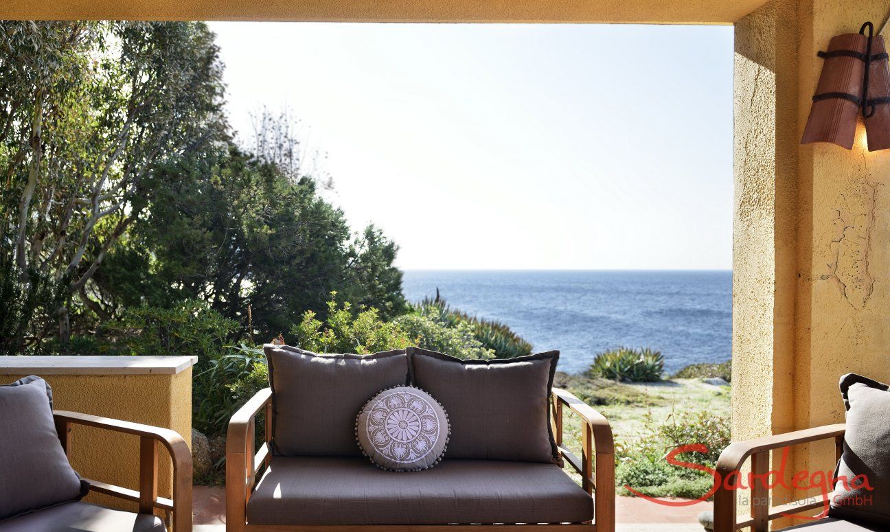 Villa delle Stelle | Loungemöbel auf der Terrasse Loungemöbel auf der Terrasse