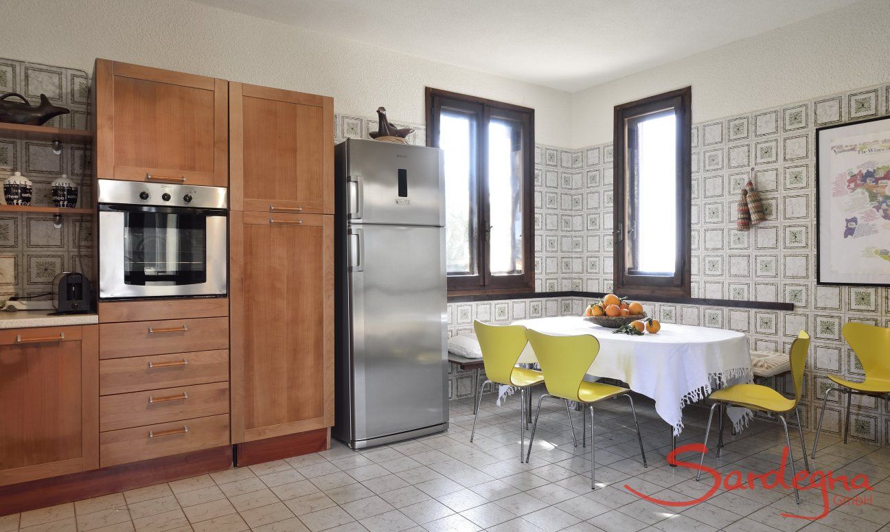 Villa delle Stelle | Essbereich in der großräumigen Küche Essbereich in der großräumigen Küche