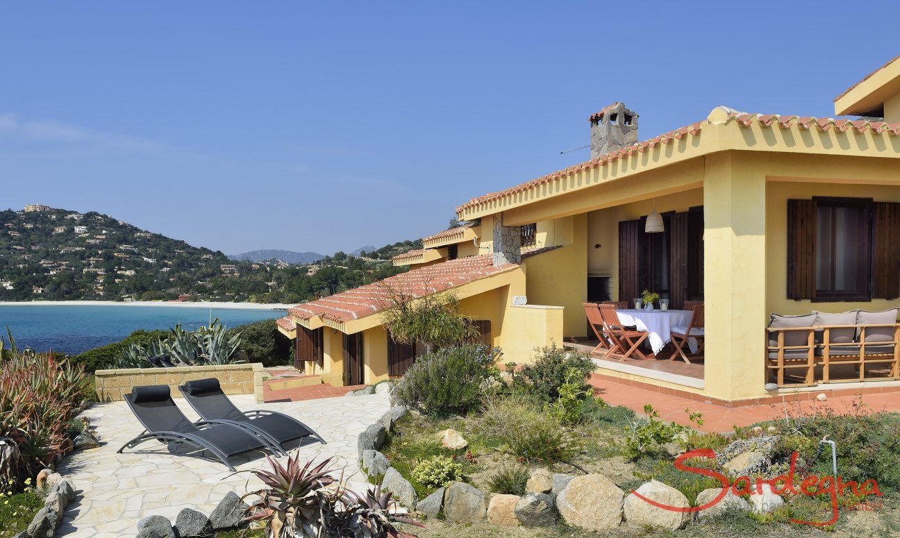 Villa delle Stelle | Terrasse mit freiem Meerblick Terrasse mit freiem Meerblick