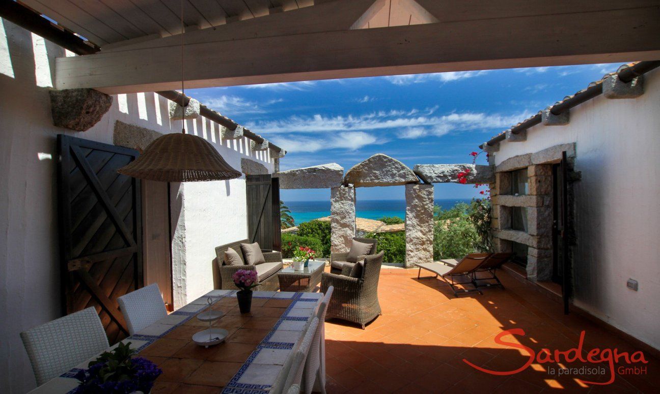 Terrasse mit Blick