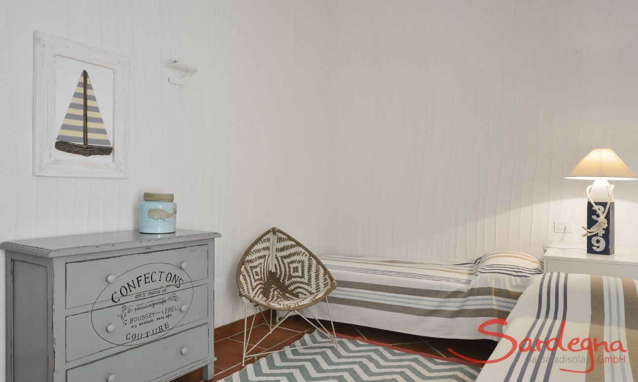 Li Conchi 1 | Schlafzimmer 2 mit zwei Einzelbetten Schlafzimmer