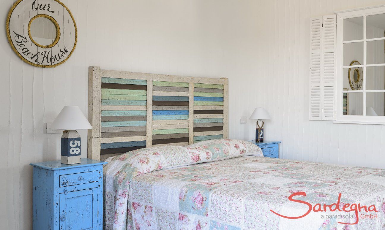 Li Conchi 1 | Schlafzimmer 3 im UG mit Doppelbett Schlafzimmer 3 UG