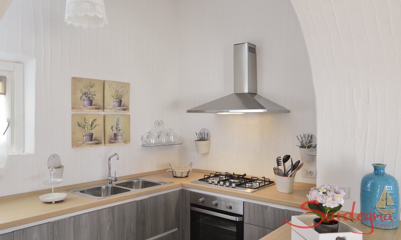 Li Conchi 16 | Moderne Küche mit Gasherd und Backofen Küche
