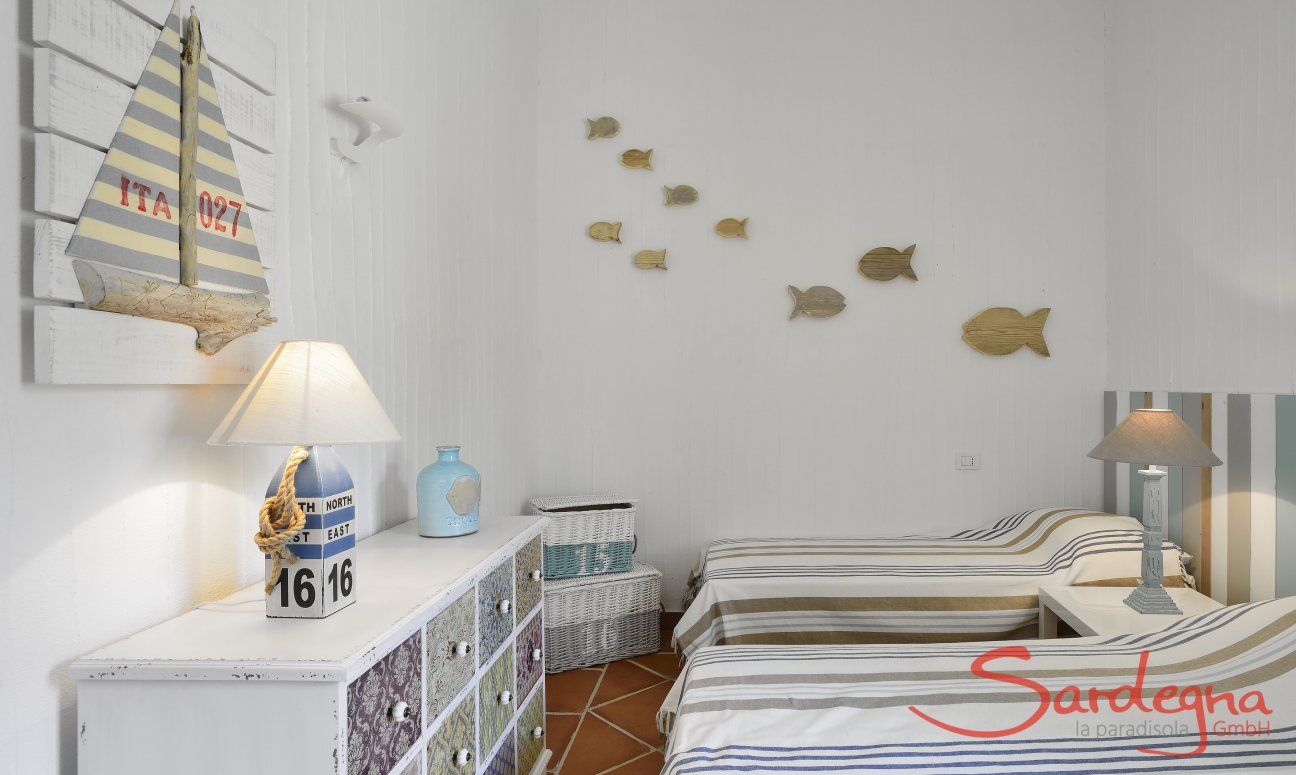 Li Conchi 14 | Schlafzimmer 2 mit zwei Einzelbetten Schlafzimmer 2