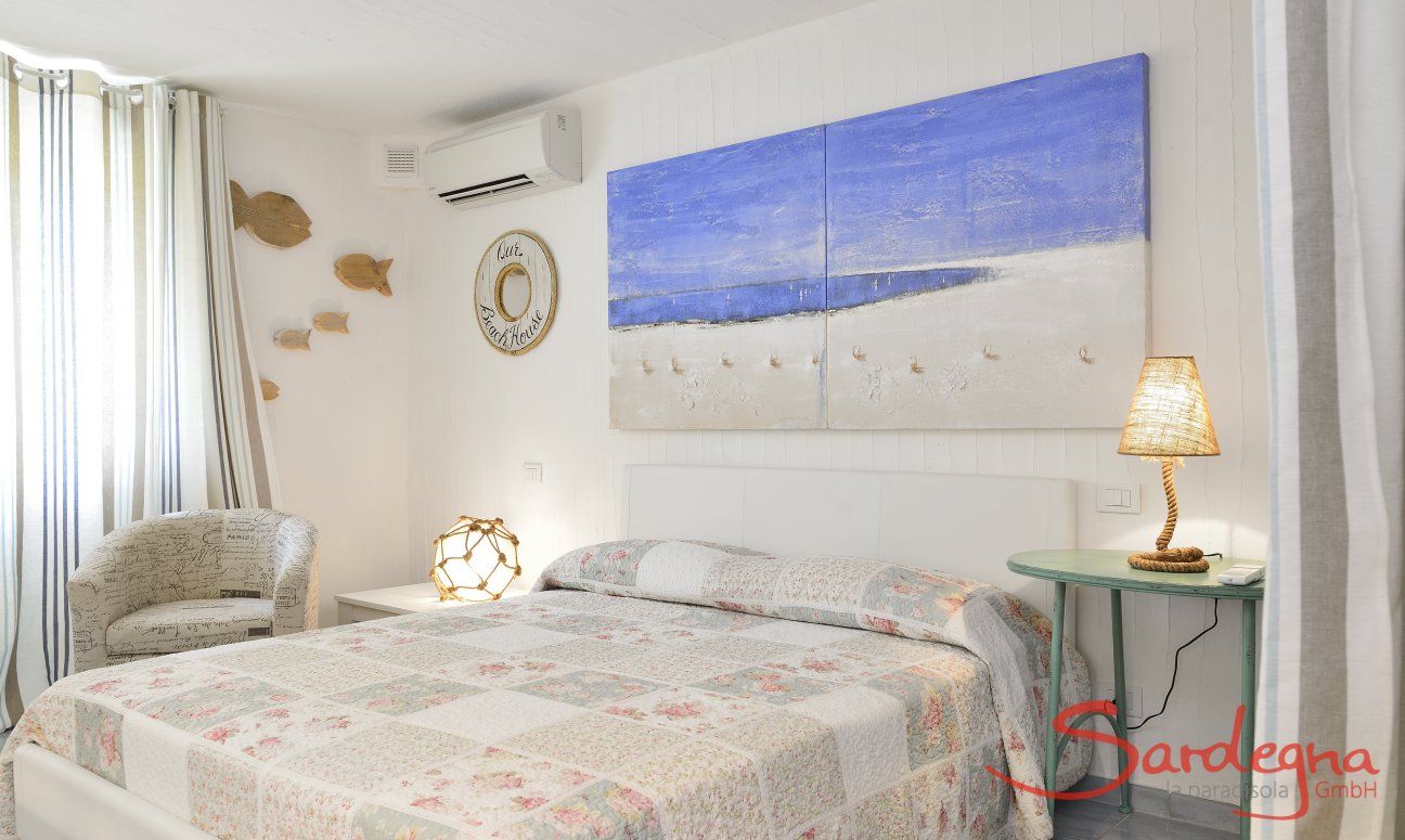Li Conchi 21 | Schlafzimmer 3 UG mit Doppelbett Schlafzimmer 3 UG mit Doppelbett