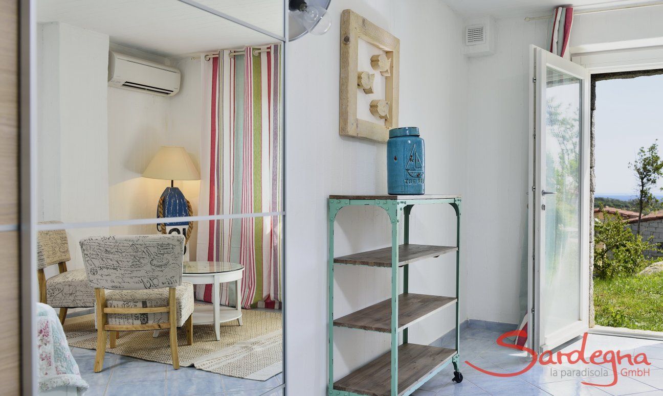Li Conchi 18 | Helles Doppelzimmer im Untergeschoss Li Conchi 18 Souterrain
