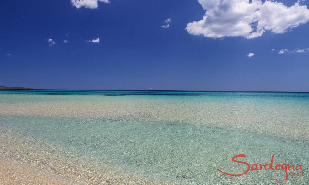 Strand vor dem Haus