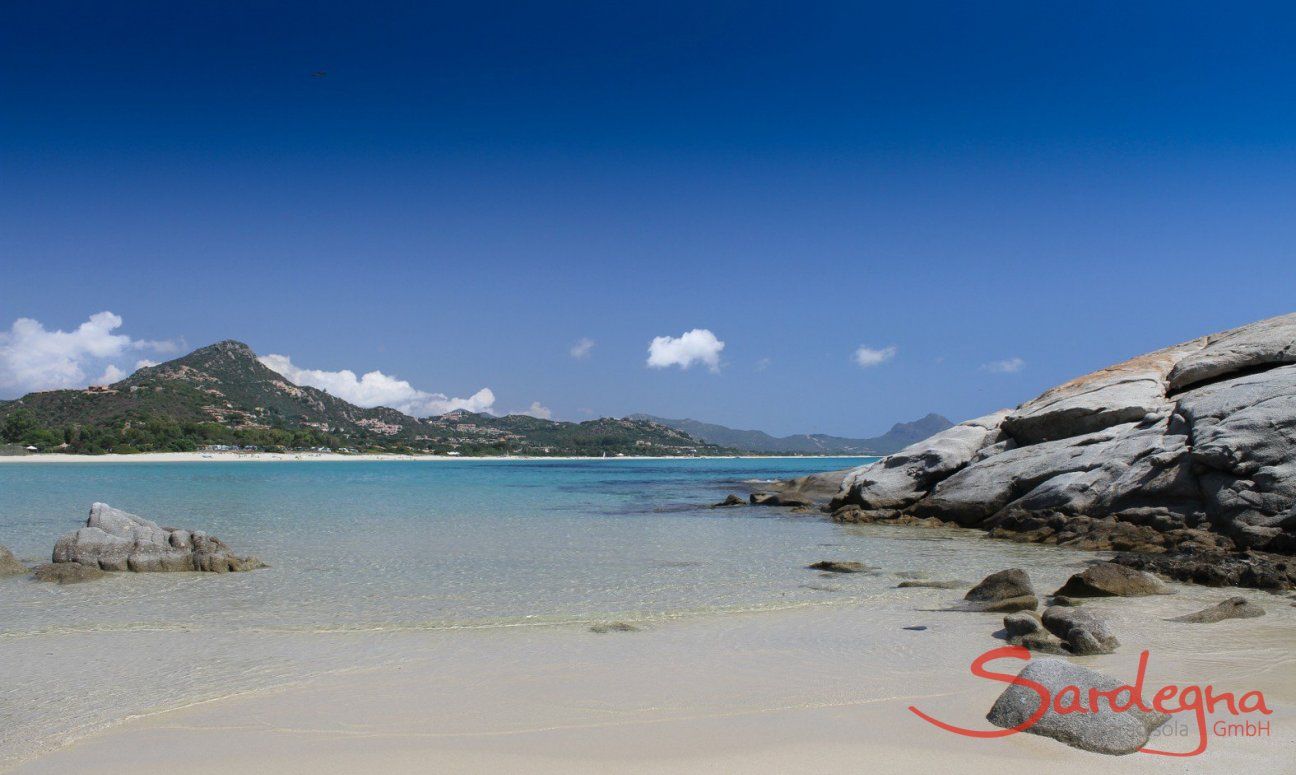 Scoglio di Peppino 500 m Spaziergang am Strand