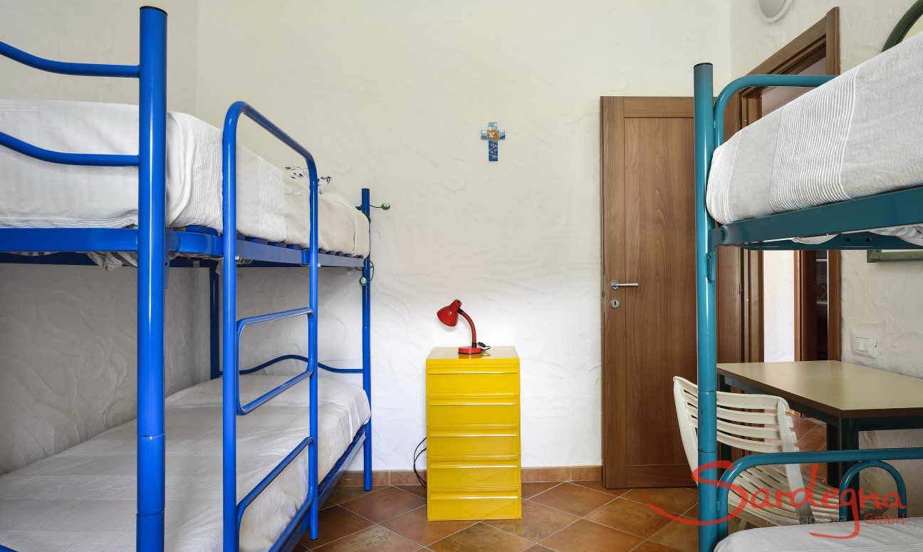 Villa Gaia | Schlafzimmer 3 mit 2 Stockbetten Schlafzimmer 3 mit 2 Stockbetten