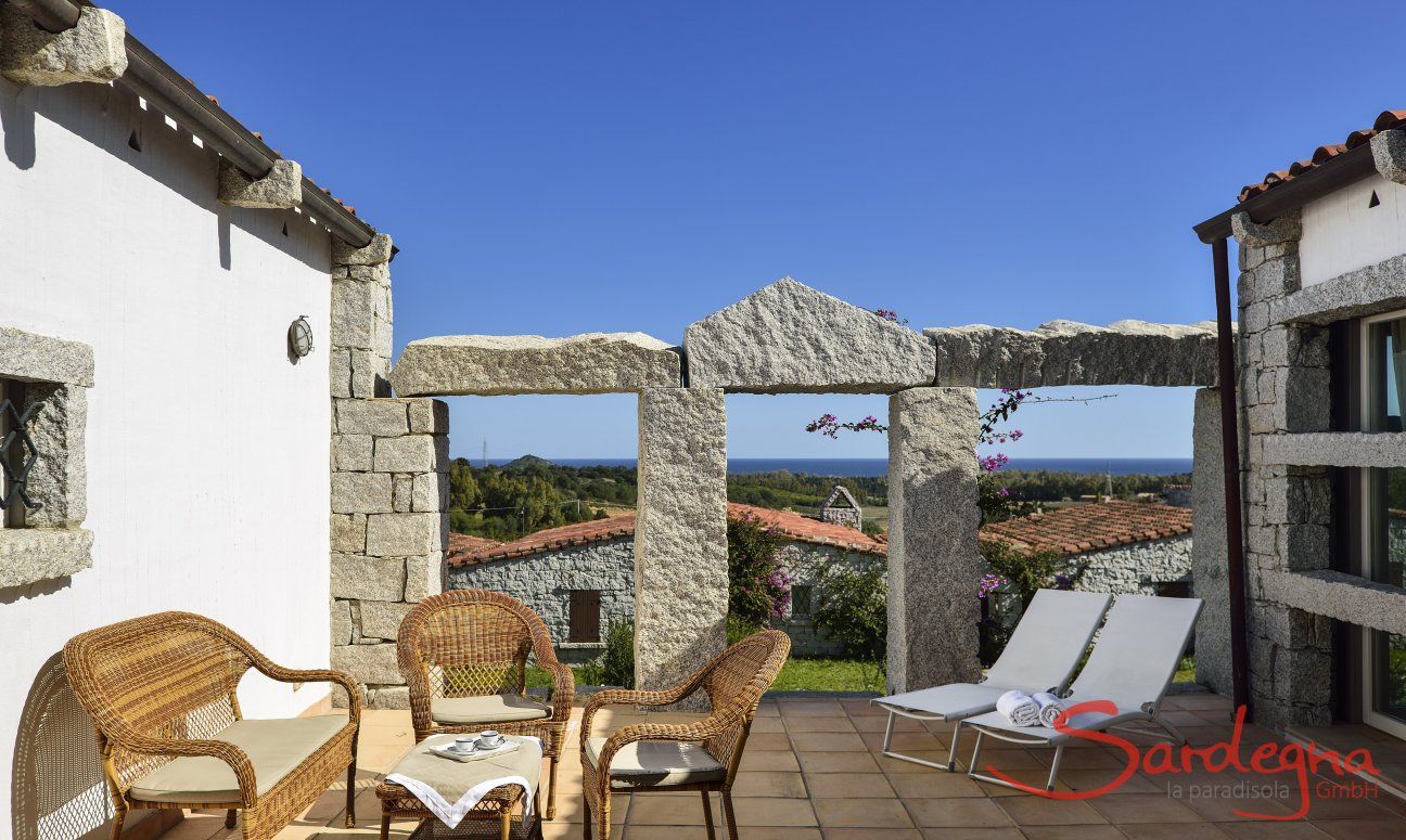 Li Conchi 17 | Terrasse mit Meerblick Sonne und Meer