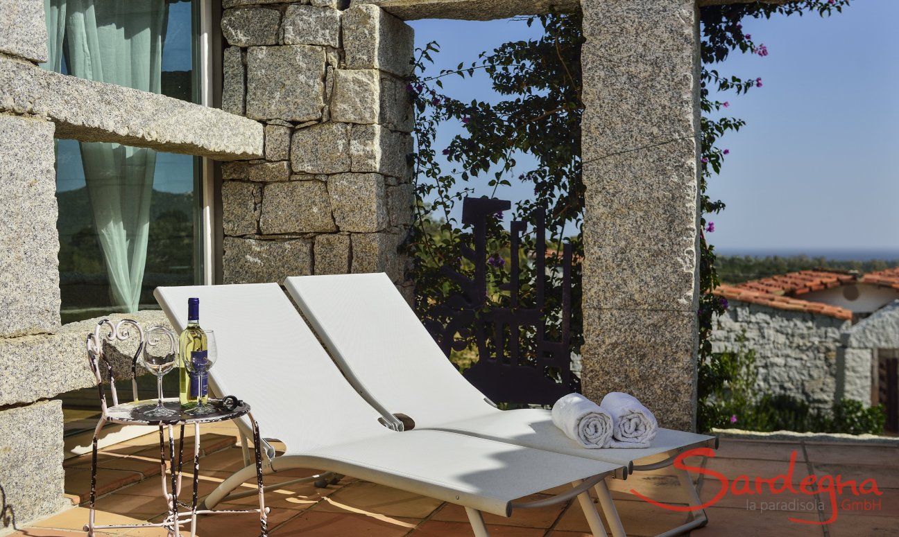 Li Conchi 26 | Die Terrasse bietet einen Sonnenplatz und Meerblick Sonne und Meerblick