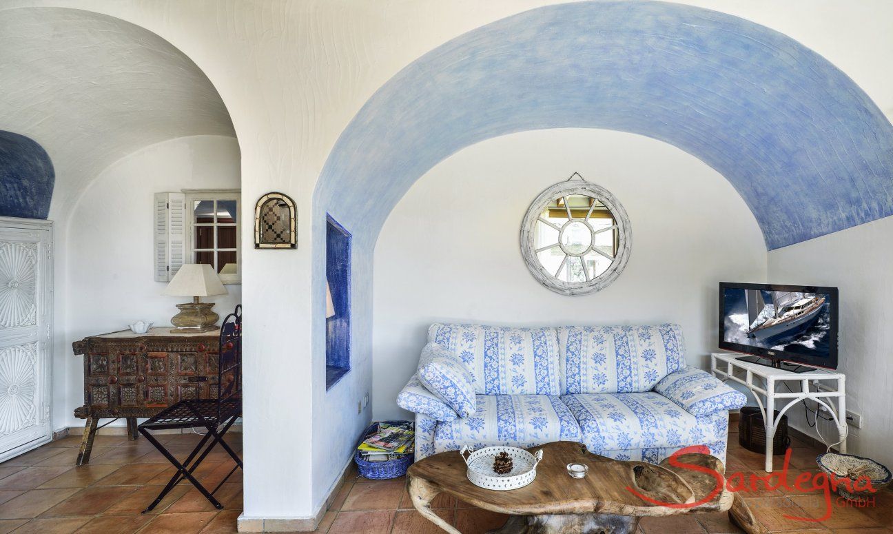 Penthouse Domus 16 | Wohnzimmer im Costa Smeralda Stil Wohnzimmer im Costa Smeralda Stil