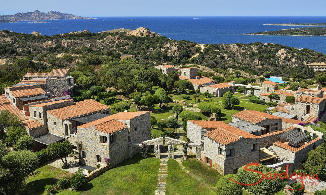 Villa Domus 17 | Blick auf das Villaggio Domus di Pitrizza Domus di Pitrizza